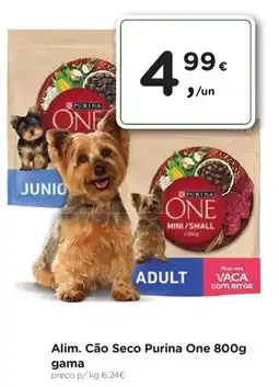 Aqui é fresco Alim. Cão Seco Purina One gama promoção