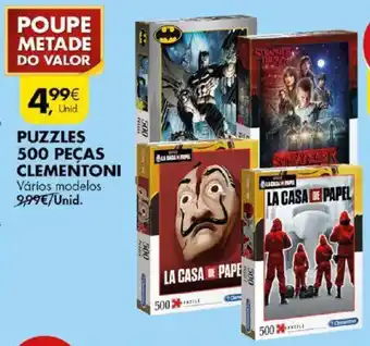 Pingo Doce Fuzzles 500 Peças Clementoni promoção
