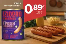 Coviran IZIDORO Salsichas frankfurt 8 u. promoção