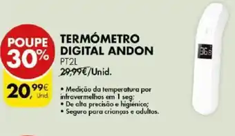 Pingo Doce Termómetro Digital Andon PT2L promoção
