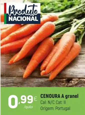 Coviran Cenoura a granel promoção