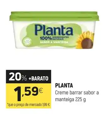 Coviran PLANTA Creme barrar sabor a manteiga promoção