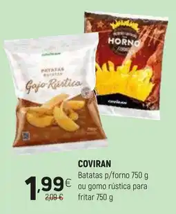Coviran COVIRAN Batatas p/forno ou gomo rústica para fritar promoção
