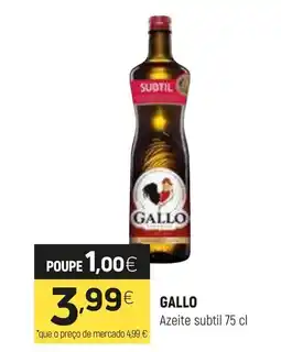 Coviran GALLO Azeite subtil promoção