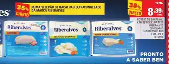 Postas de Bacalhau 4 Meses de Cura MSC Riberalves Demolhado 750g