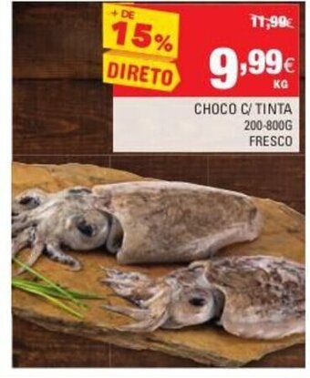 Continente Choco C/Tinta 200-800g Fresco promoção