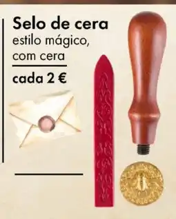 TEDi Selo de cera promoção