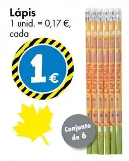 TEDi Lápis promoção