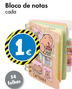 TEDi Bloco de notas promoção