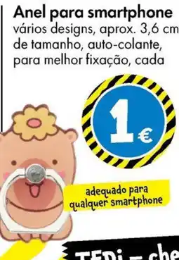 TEDi Anel para smartphone Jogo promoção