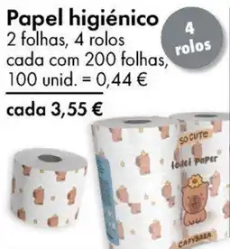TEDi Papel higiénico promoção