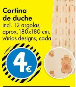 TEDi Cortina de duche promoção