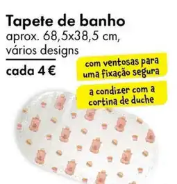 TEDi Tapete de banho promoção