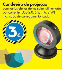 TEDi Candeeiro de projeção promoção