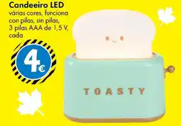 TEDi Candeeiro LED promoção