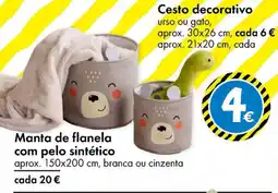TEDi Cesto decorativo promoção