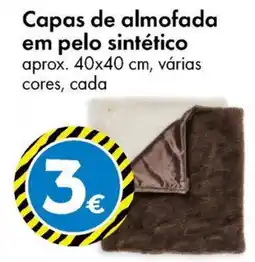 TEDi Capas de almofada em pelo sintético promoção