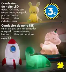 TEDi Candeeiro de noite LED promoção