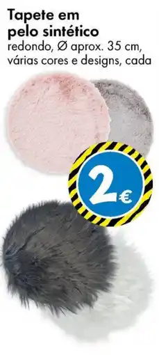 TEDi Tapete em pelo sintético promoção