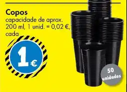 TEDi Copos promoção