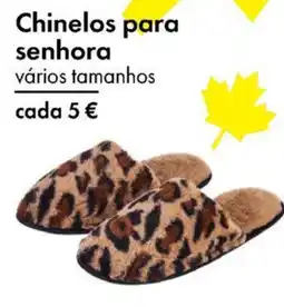 TEDi Chinelos para senhora promoção