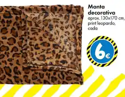 TEDi Manta decorativa promoção