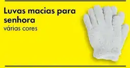 TEDi Luvas macias para senhora promoção