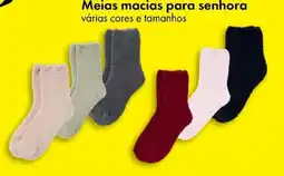 TEDi Meias macias para senhora várias cores e tamanhos promoção