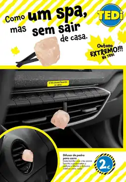 TEDi Difusor de pedra para carro promoção