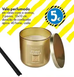 TEDi Vela perfumada promoção