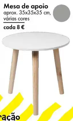 TEDi Mesa de apoio promoção