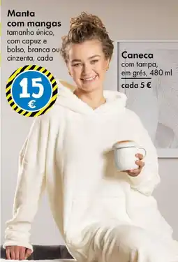 TEDi Manta com mangas promoção