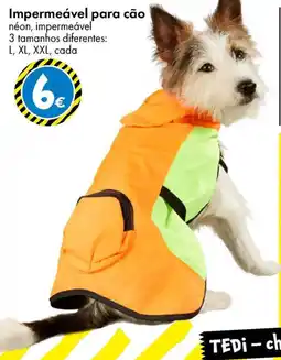 TEDi Impermeável para cão promoção