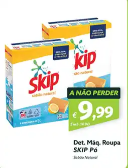 Roque Supermercados Det. Máq. Roupa SKIP Pó promoção