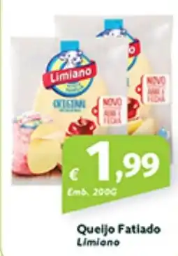 Roque Supermercados Queijo Fatiado Limiano promoção