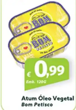 Roque Supermercados Atum Óleo Vegetal Bom Petisco promoção