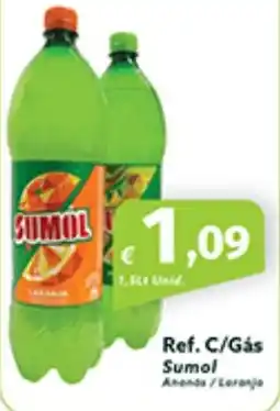 Roque Supermercados Ref. C/Gás Sumol promoção
