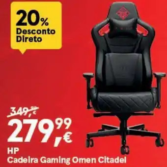 Worten HP Cadeira Gaming Omen Citadel promoção