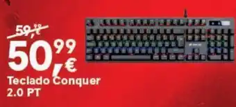 Worten NPLAY Teclado Conquer 2.0 PT promoção