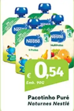 Roque Supermercados Pacotinho Puré Naturnes Nestlé promoção