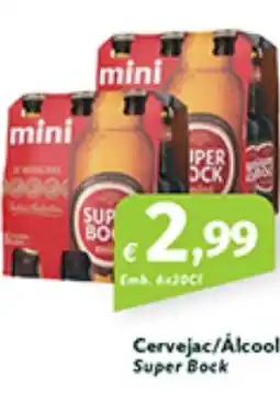 Roque Supermercados Cervejac/Álcool Super Bock promoção