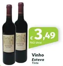 Roque Supermercados Vinho Esteva Tinto promoção