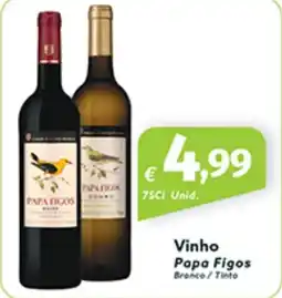 Roque Supermercados Vinho Papa Figos promoção