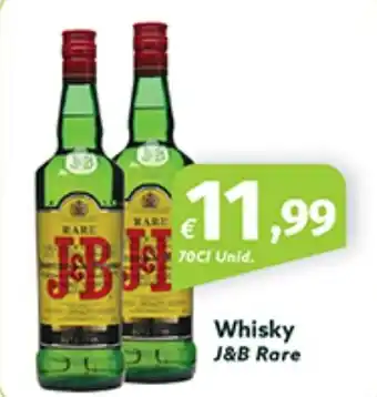 Roque Supermercados Whisky J&B Rare promoção
