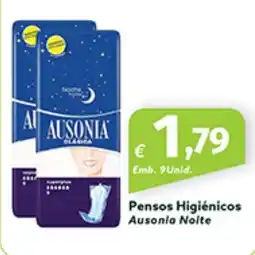 Roque Supermercados Pensos Higiénicos Ausonia Nolte promoção