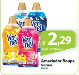 Roque Supermercados Amaciador Roupa Vernel promoção