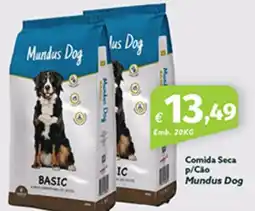 Roque Supermercados Comida Seca p/Cão Mundus Dog promoção