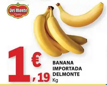 E.Leclerc Banana importada delmonte promoção