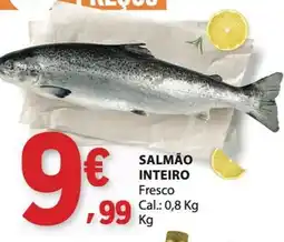 E.Leclerc Salmão inteiro promoção