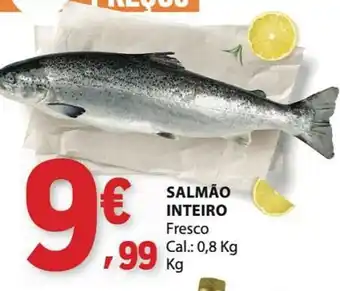 E.Leclerc Salmão inteiro promoção